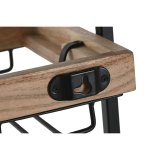 Flaskereol Home ESPRIT Sort Natur 35 x 25 x 75 cm #19