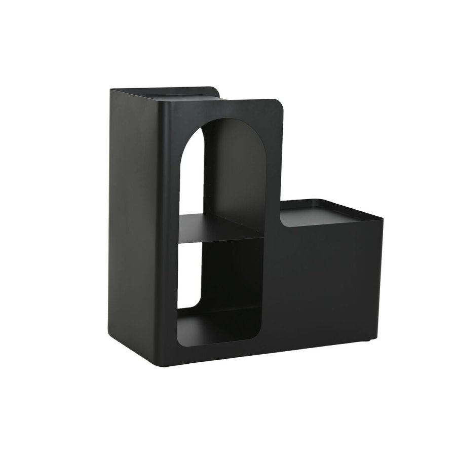Sofabord Home ESPRIT Sort Metal 60 x 30 x 60 cm #1