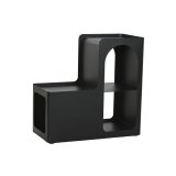 Sofabord Home ESPRIT Sort Metal 60 x 30 x 60 cm #2