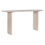 Sofabord Home ESPRIT Hvid 152 x 45 x 76 cm #1