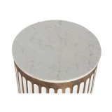 Sofabord Home ESPRIT Hvid Natur 41 x 41 x 52 cm #2