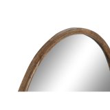 Vgspejl Home ESPRIT Natur Tropisk 60 x 2,5 x 60 cm #2