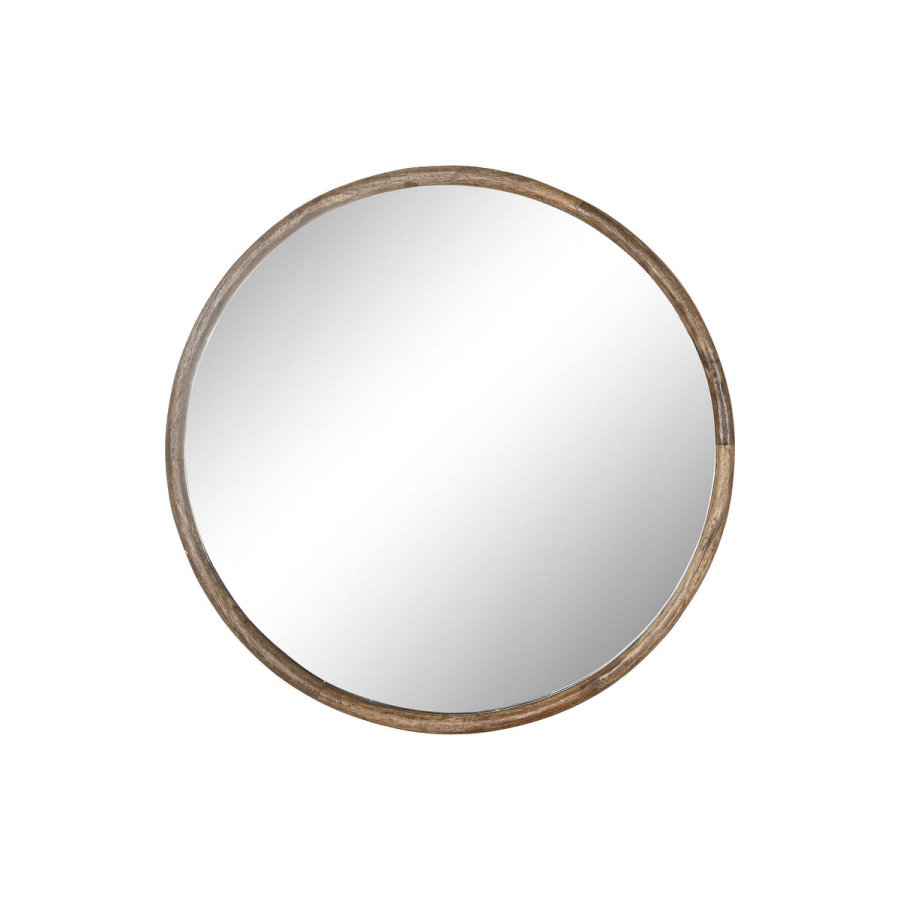 Vgspejl Home ESPRIT Natur Tropisk 60 x 2,5 x 60 cm #1