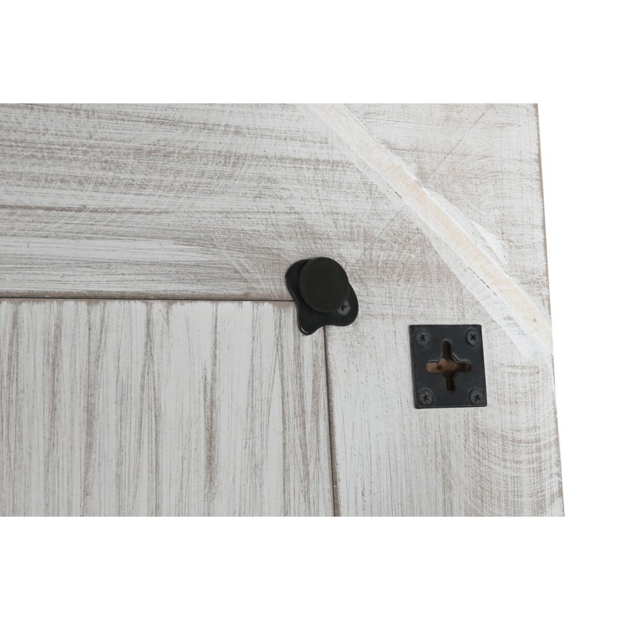 Vgspejl Home ESPRIT Hvid Indianer mand Afkldt 87 x 4 x 175 cm #13