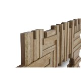 V�gspejl Home ESPRIT Natur Rejsekufferter Bali 91 x 3 x 183 cm #2