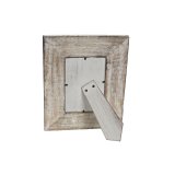 Fotoramme Home ESPRIT Hvid Natur Krystal Mangotr Indianer mand 21 x 2 x 26,5 cm #9