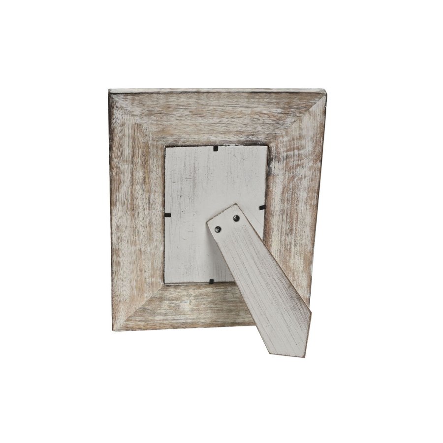 Fotoramme Home ESPRIT Hvid Natur Krystal Mangotr Indianer mand 21 x 2 x 26,5 cm #9