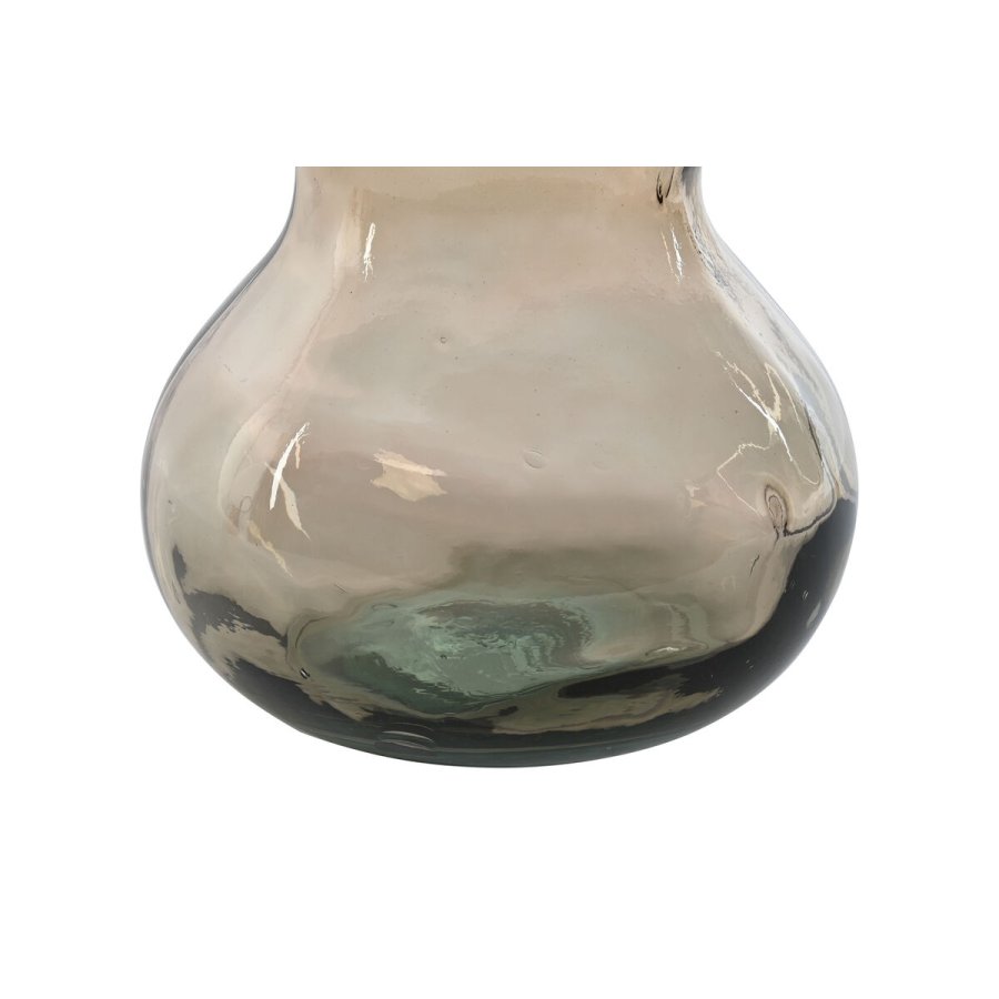 Vase Home ESPRIT Taupe Genbrugsglas 26,5 x 26,5 x 75 cm #3