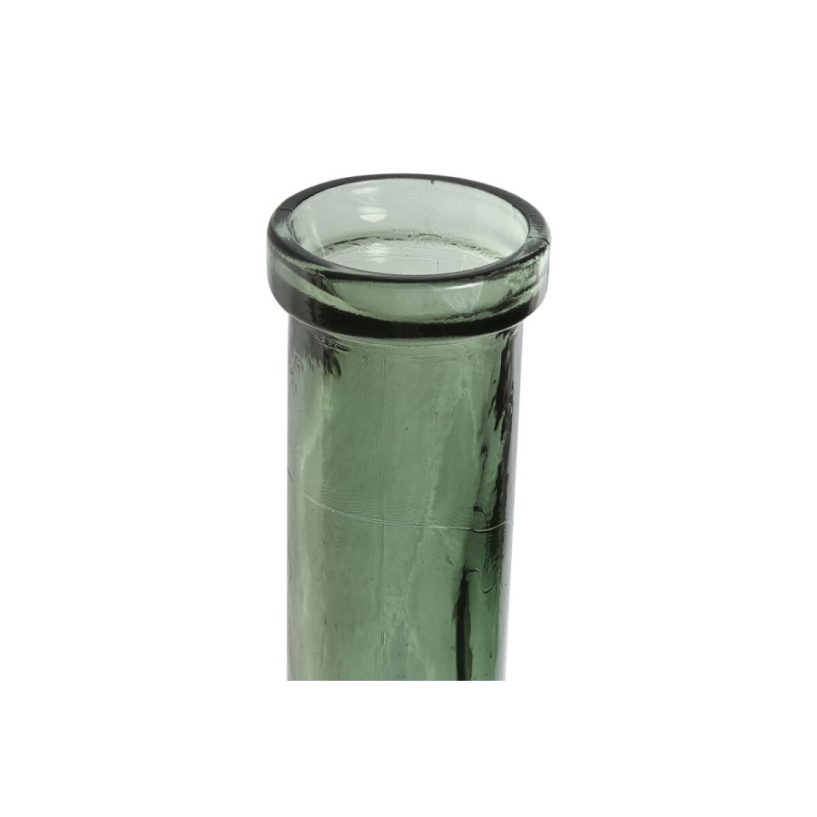 Vase Home ESPRIT Grn Genbrugsglas 26,5 x 26,5 x 75 cm #2