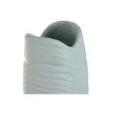 Vase Home ESPRIT Himmelbl Stentj Tropisk Blad af en plante 22 x 15 x 70 cm #2