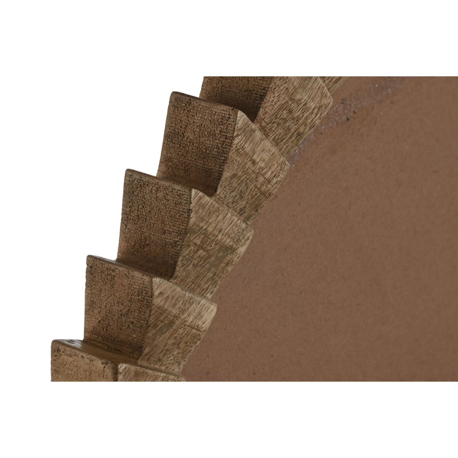 Vgspejl Home ESPRIT Natur Moderne 75 x 3 x 75 cm #1