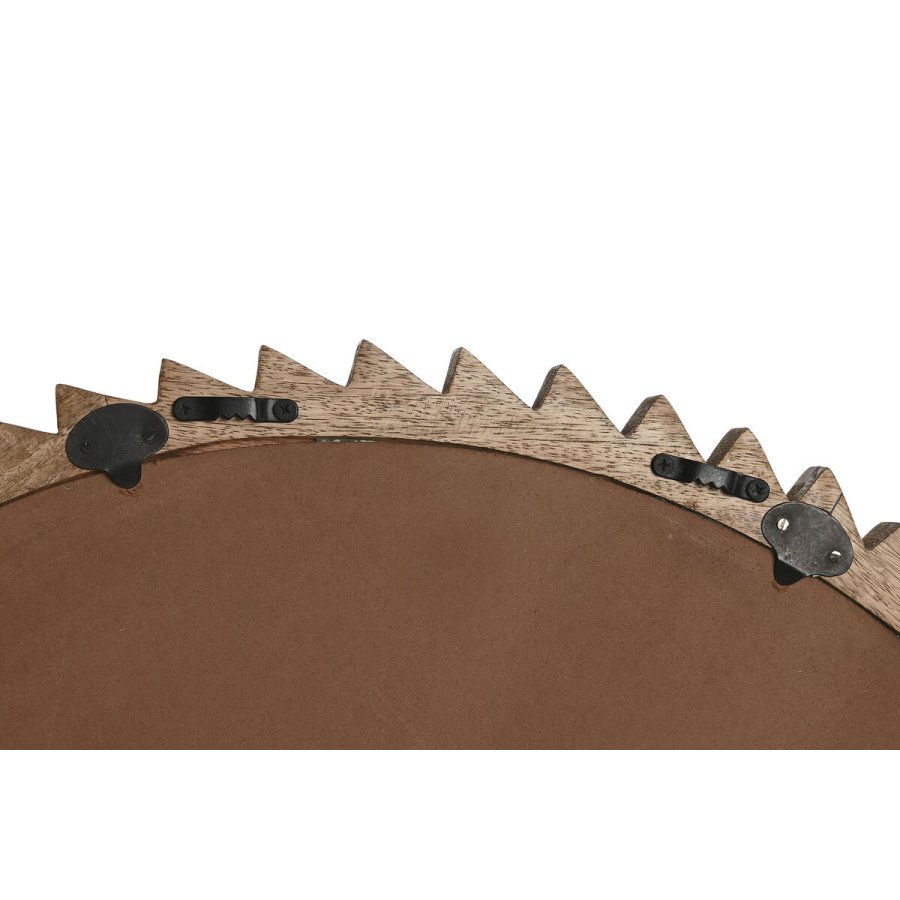 Vgspejl Home ESPRIT Natur Moderne 75 x 3 x 75 cm #3