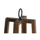 Lyseholder Home ESPRIT Natur Krystal Mangotr 25 x 25 x 35 cm #2