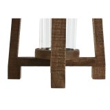 Lyseholder Home ESPRIT Natur Krystal Mangotr 25 x 25 x 35 cm #3