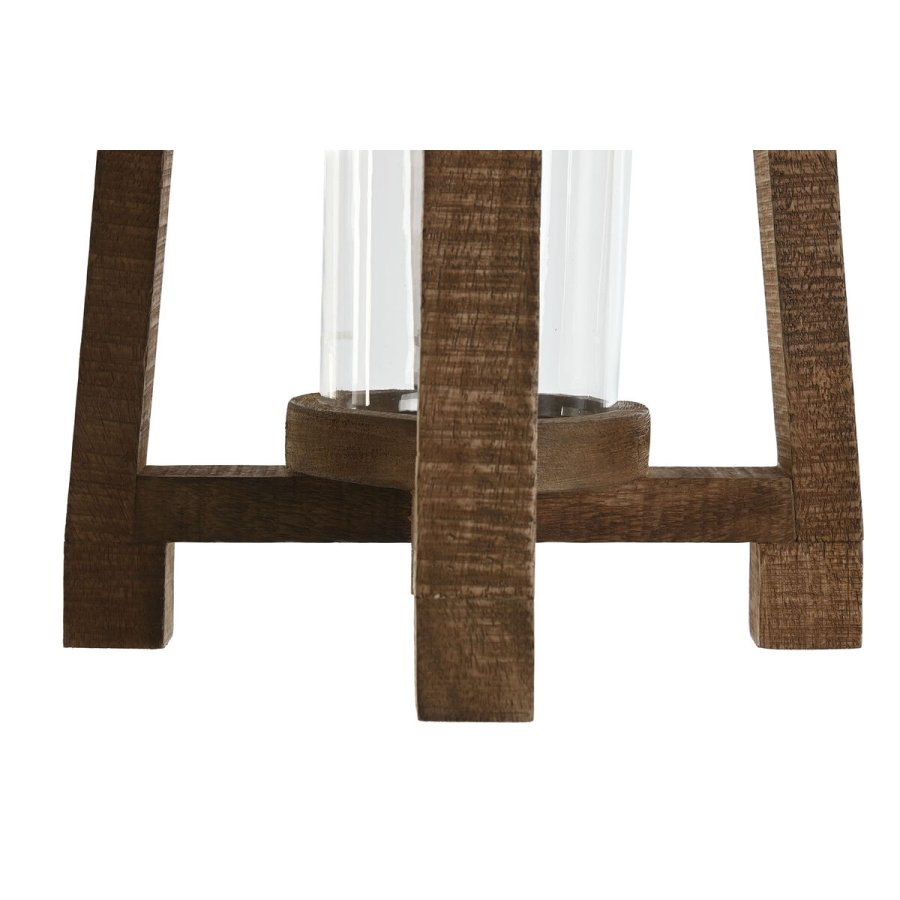 Lyseholder Home ESPRIT Natur Krystal Mangotr 25 x 25 x 35 cm #3