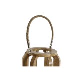 Lyseholder Home ESPRIT Natur Krystal Mangotr 25 x 25 x 35 cm #1