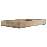 Bakkest Home ESPRIT Hvid Natur Indianer mand 44 x 29 x 5 cm (2 enheder) #10