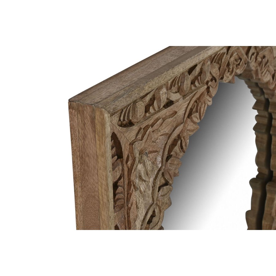 Vgspejl Home ESPRIT Natur Araber 70 x 4 x 120 cm #1