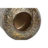 Set med dkkeservietter Home ESPRIT Gylden Metal 24 x 24 x 32 cm #3