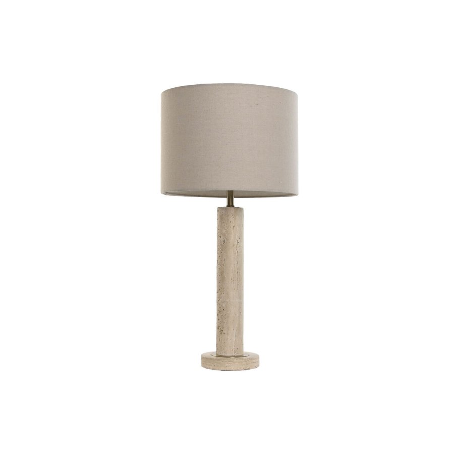 Bordlampe Home ESPRIT Beige Hr Marmor 35 x 35 x 72 cm #1