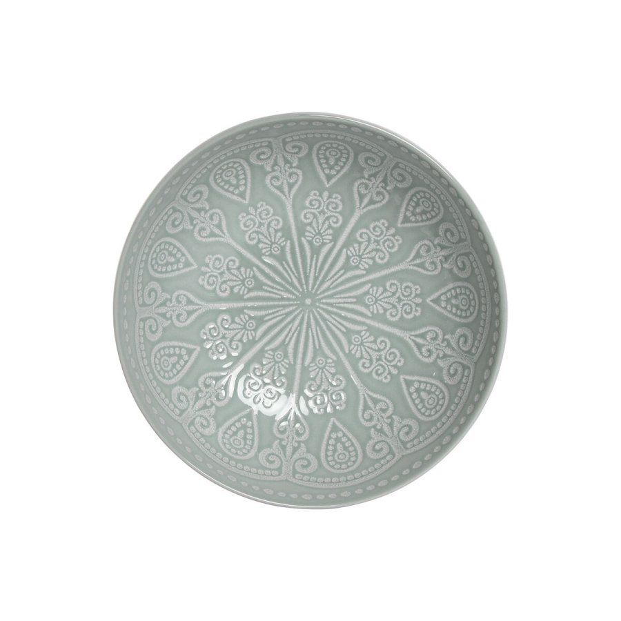 plade Home ESPRIT Grn Stentj Mandala Araber 18,2 x 18,2 x 5,7 cm #7