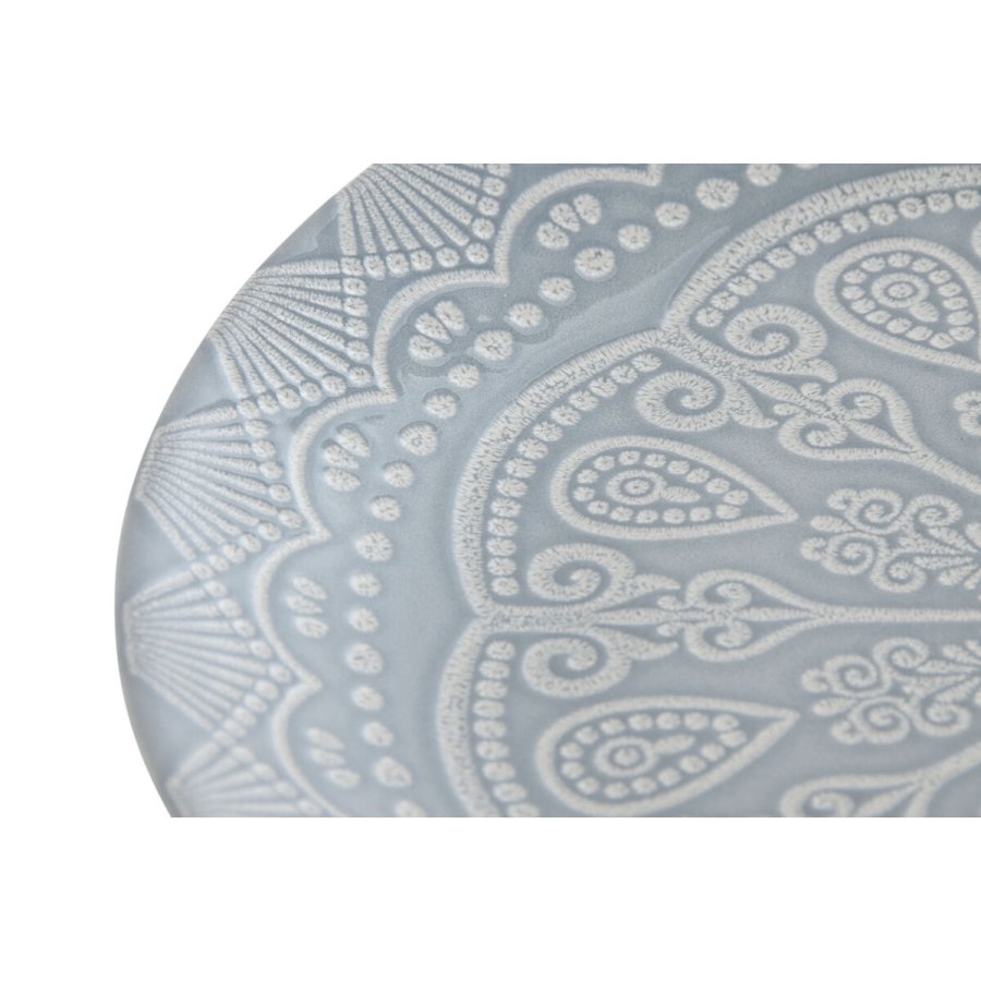 plade Home ESPRIT Bl Stentj Mandala Araber 27 x 27 x 2,8 cm #4