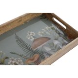 Bakkest Home ESPRIT Bl Natur Mangotr 43,5 x 27 x 5,5 cm (2 enheder) #4