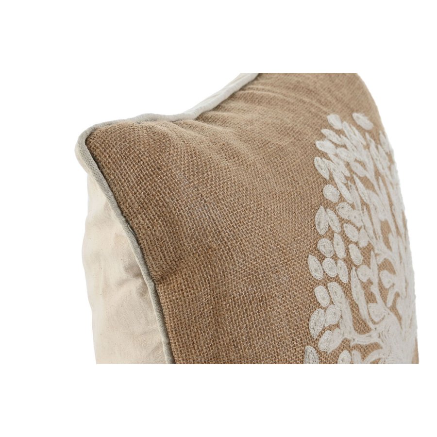 Pude Home ESPRIT Hvid Brun Tr Romantisk 45 x 15 x 45 cm (2 enheder) #2