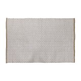 Tppe Home ESPRIT Hvid Natur 120 x 1 x 180 cm #1