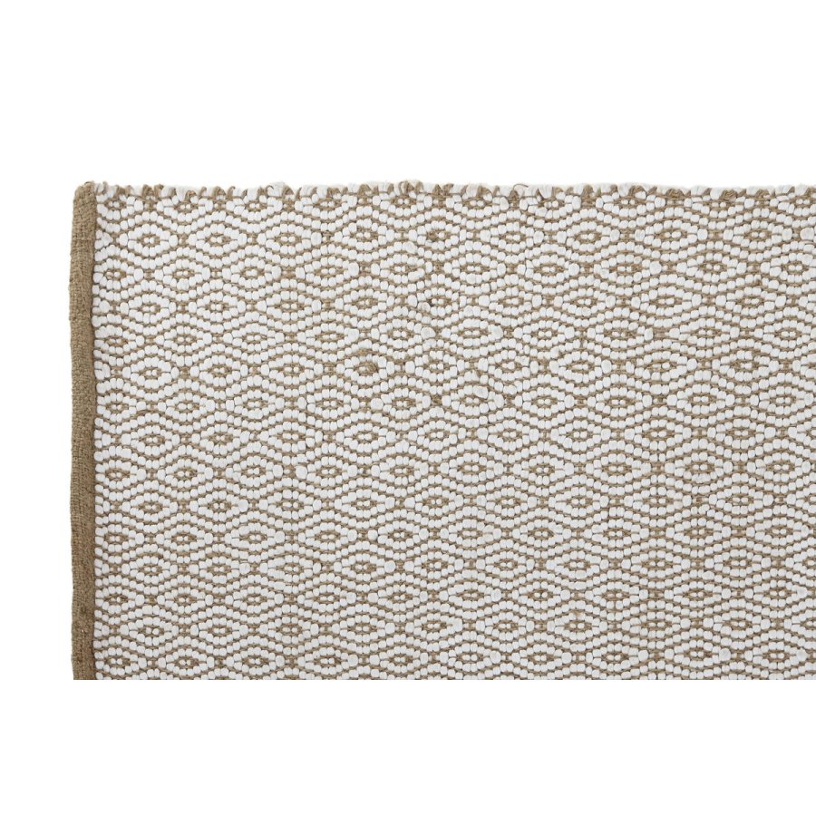 Tppe Home ESPRIT Hvid Natur 150 x 1 x 230 cm #5