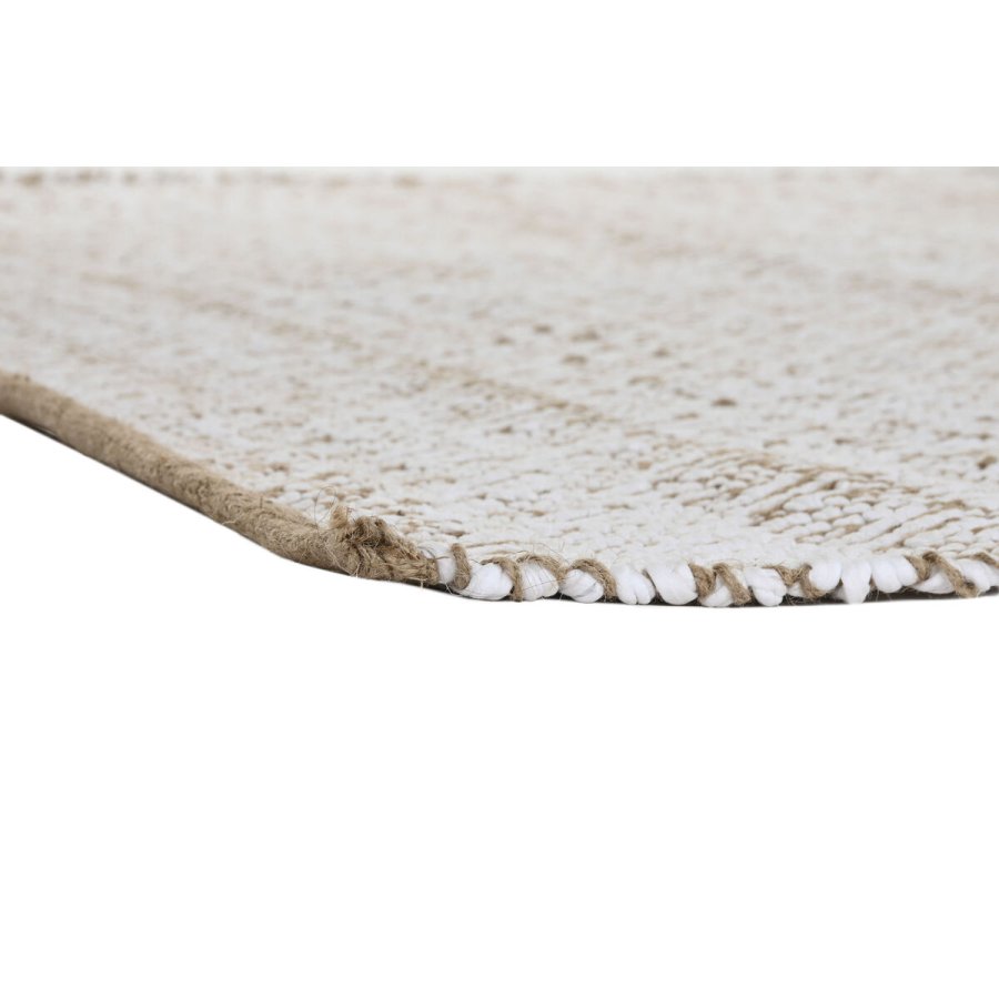 Tppe Home ESPRIT Hvid Natur 150 x 1 x 230 cm #13