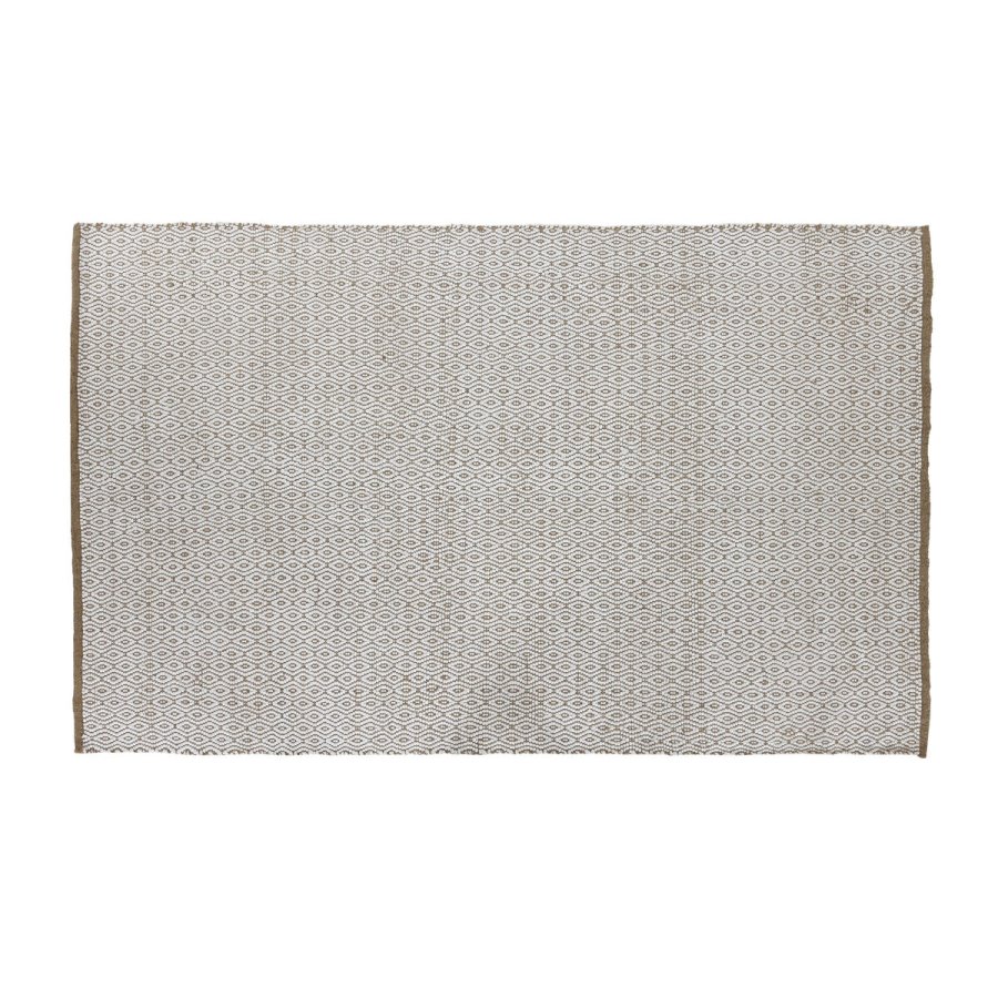 Tppe Home ESPRIT Hvid Natur 150 x 1 x 230 cm #1