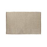 Tppe Home ESPRIT Hvid Natur 120 x 1 x 180 cm #1