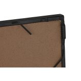 Vgspejl Home ESPRIT Sort 90 x 2 x 90 cm #13