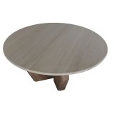 Sofabord Home ESPRIT Brun Beige 91 x 91 x 40 cm #2