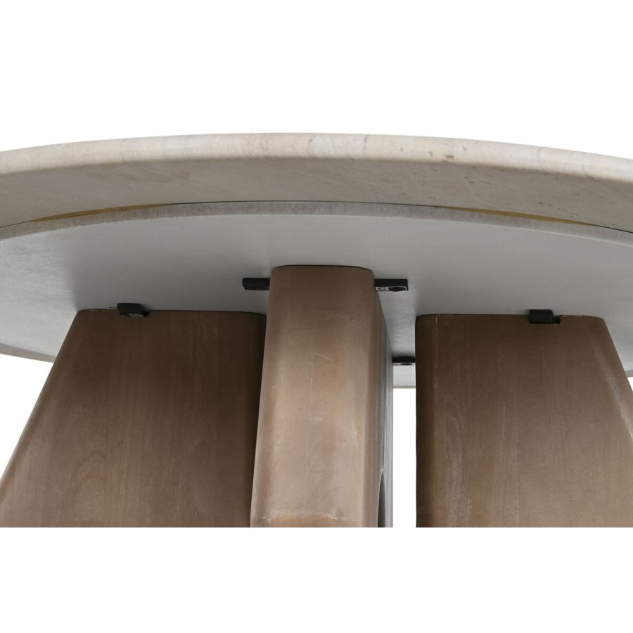 Sofabord Home ESPRIT Brun Beige 91 x 91 x 40 cm #4