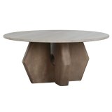 Sofabord Home ESPRIT Brun Beige 91 x 91 x 40 cm #1