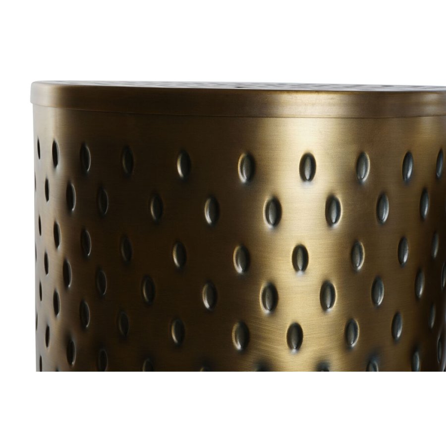 St med 2 borde Home ESPRIT Gylden Metal 43 x 43 x 54 cm #4
