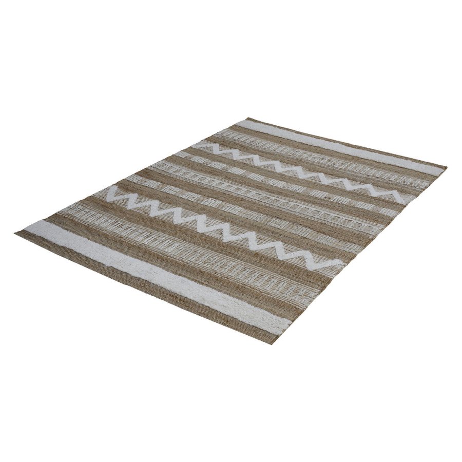 Tppe Home ESPRIT Hvid Brun Boho 140 x 200 x 1 cm #9