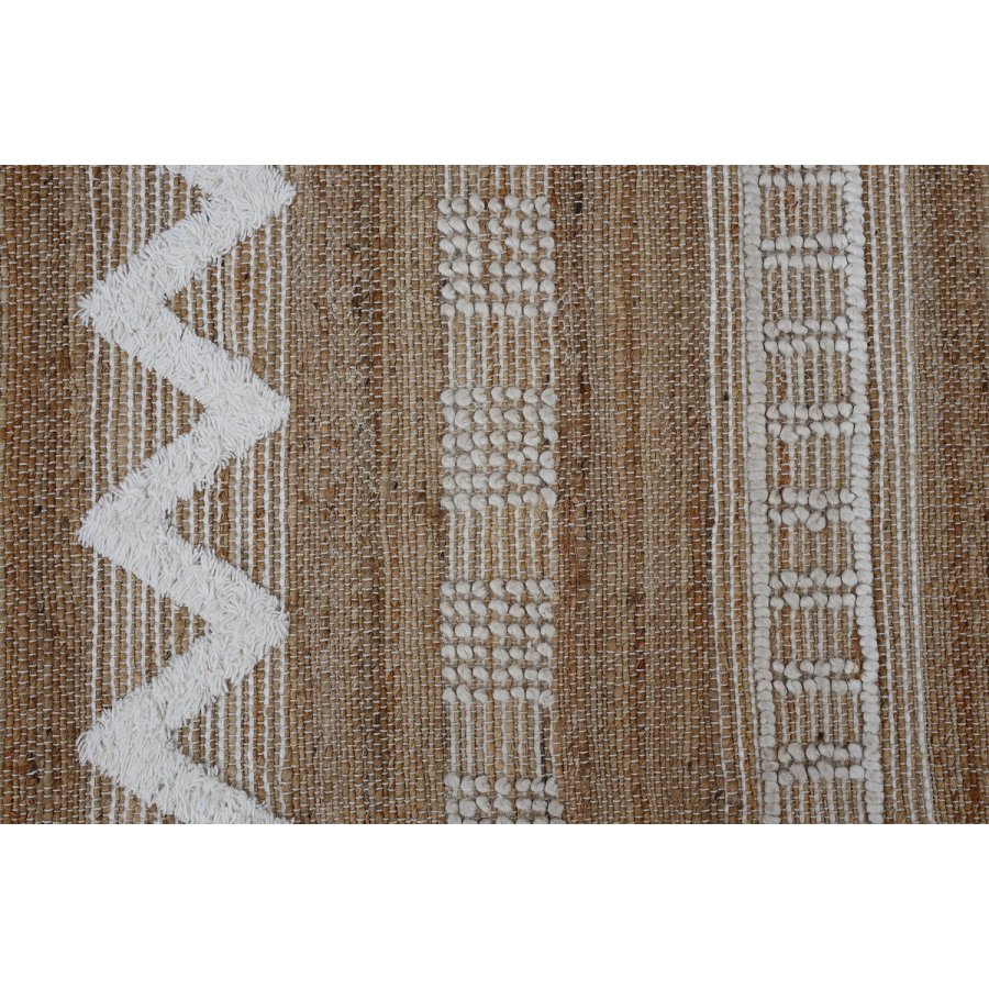 Tppe Home ESPRIT Hvid Brun Boho 140 x 200 x 1 cm #13