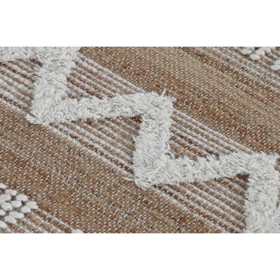 Tppe Home ESPRIT Hvid Brun Boho 160 x 230 x 1 cm #9