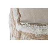 Fodsttte Home ESPRIT Hvid Brun 59 x 59 x 59 cm #3