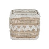 Fodsttte Home ESPRIT Hvid Brun 59 x 59 x 59 cm #4