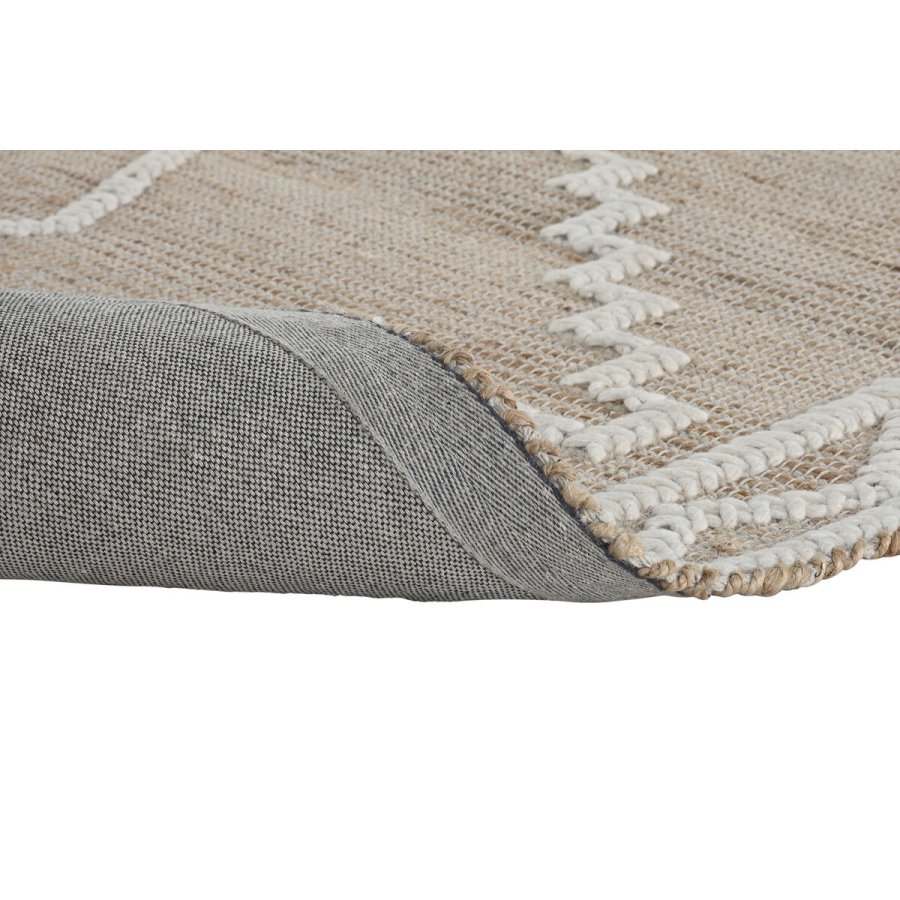 Tppe Home ESPRIT Hvid Natur Boho 160 x 230 x 1 cm #17