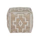 Fodsttte Home ESPRIT Hvid Natur 45 x 45 x 45 cm #4