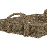 Snack bakke Home ESPRIT Natur Tropisk (2 enheder) #3