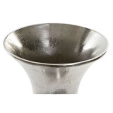 Vase Home ESPRIT Slvfarvet Aluminium Moderne Vinglas 24 x 24 x 49 cm #2