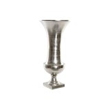 Vase Home ESPRIT Slvfarvet Aluminium Moderne Vinglas 28,5 X 28,5 X 61,5 cm #1