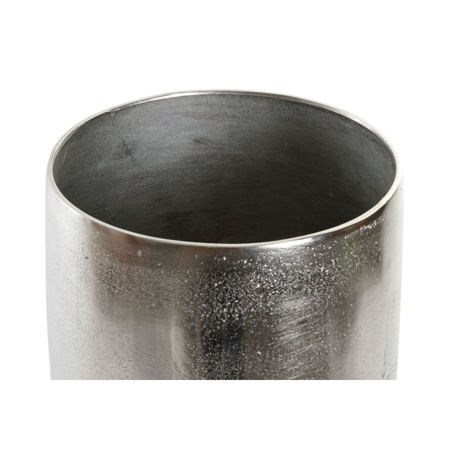 Borddekoration Home ESPRIT Slvfarvet Aluminium 21 x 21 x 25 cm #2