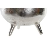 Borddekoration Home ESPRIT Slvfarvet Aluminium 21 x 21 x 25 cm #3